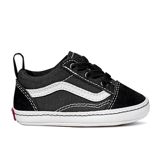 VANS INFANT OLD SKOOL CRIB - BLACK/WHITE