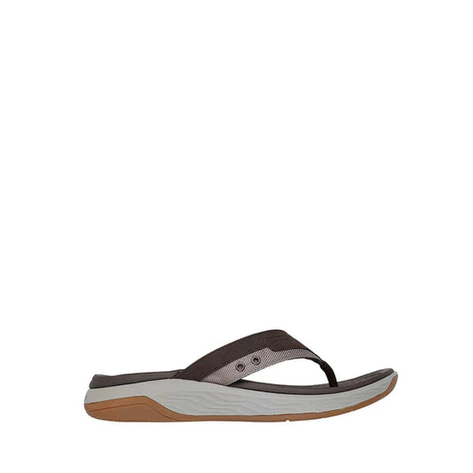 SKECHERS RELAXED FIT SILVA FALCO - BROWN