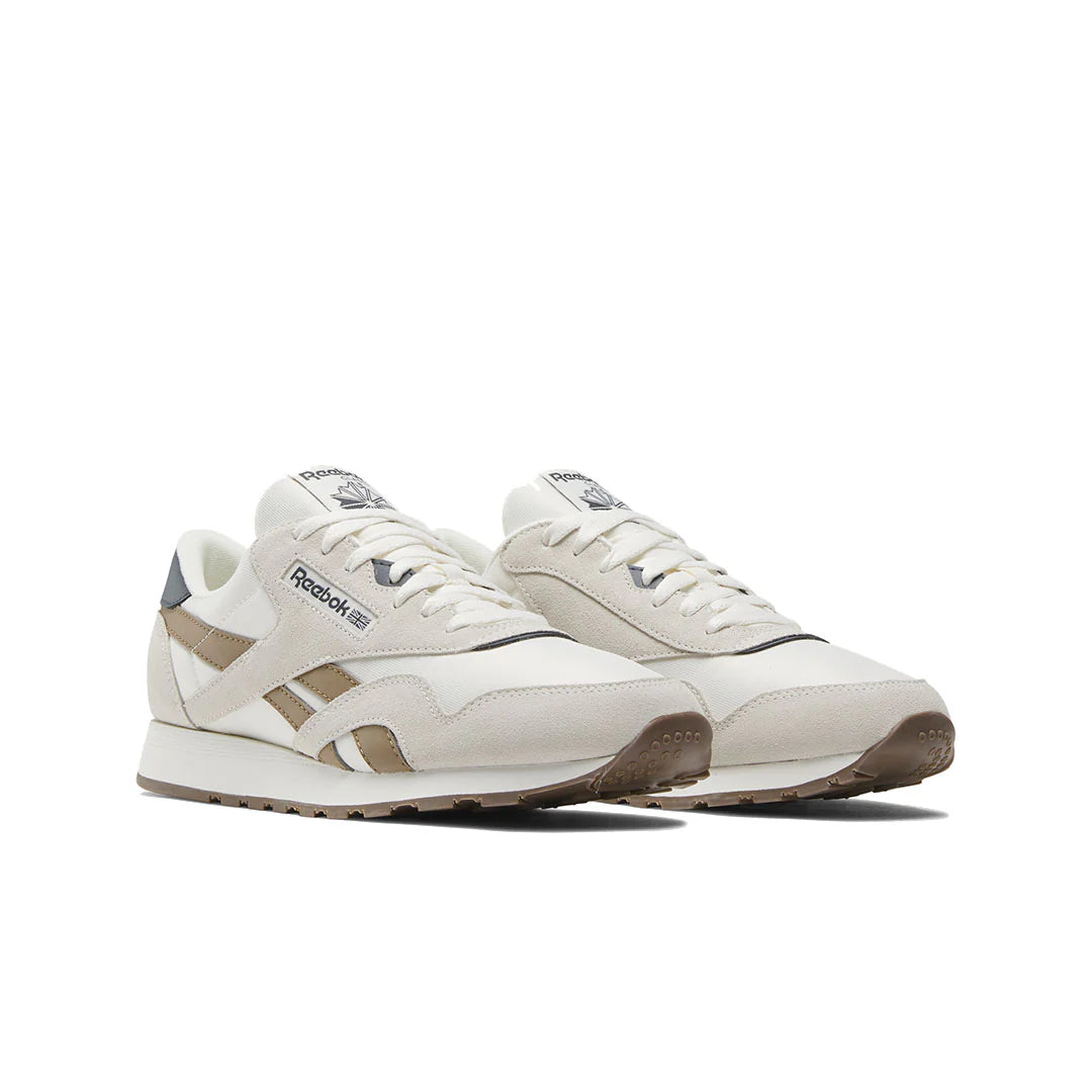 REEBOK CLASSIC NYLON - CHALK/TREK BROWN