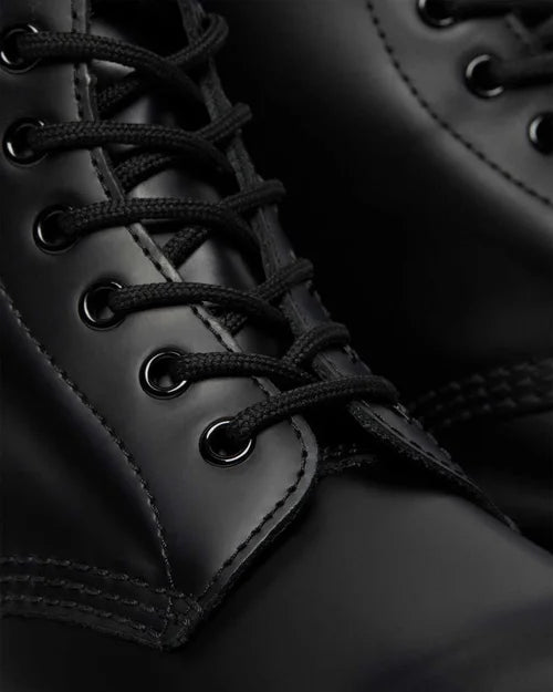 DR MARTENS 1460 SMOOTH LEATHER ANKLE BOOTS - BLACK SMOOTH