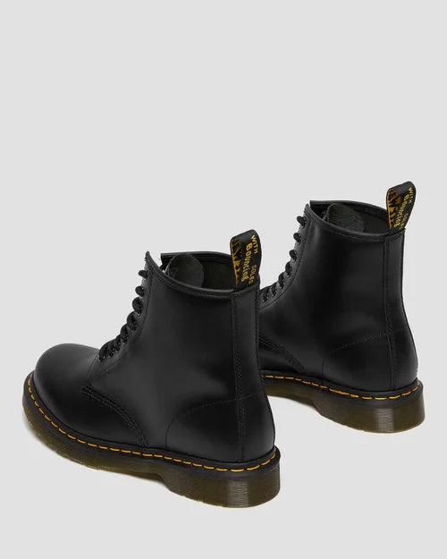 DR MARTENS 1460 SMOOTH LEATHER ANKLE BOOTS - BLACK SMOOTH