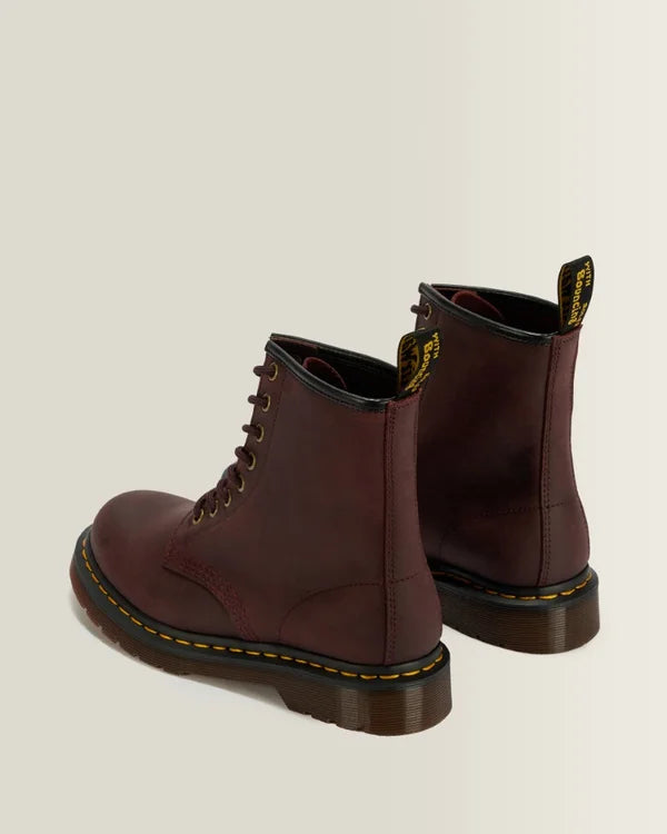 DR MARTENS 1460 - CHERRY RED CRAZY HORSE