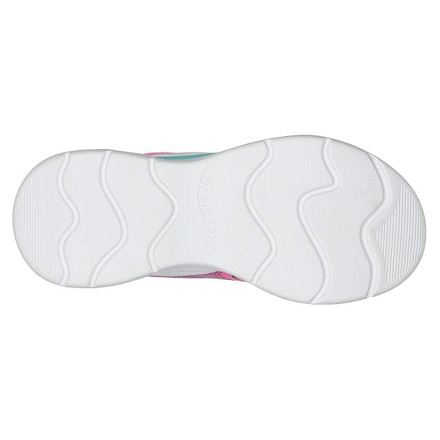 SKECHERS KIDS S LIGHTS WAVY BEAMS - PINK/MULTI