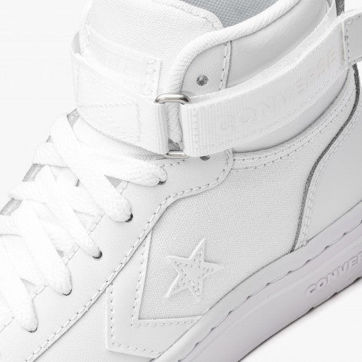 CONVERSE PRO BLAZE V2 MID - WHITE/WHITE