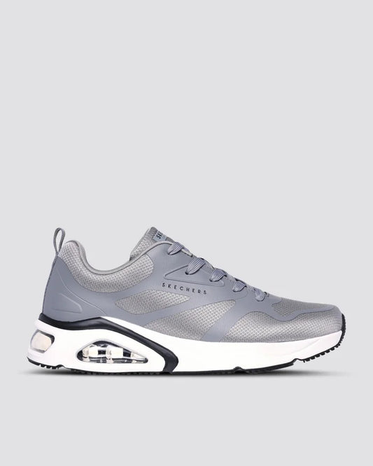 SKECHERS MENS TRES-AIR UNO REVOLUTION-AIRY - GRAY