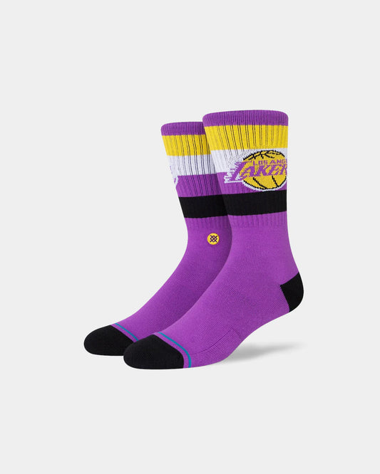 STANCE LAKERS SOCKS - PURPLE