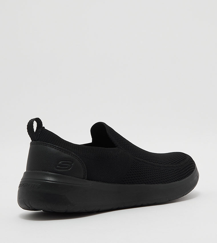 SKECHERS MENS LATTIMORE WARNER - BLACK/BLACK