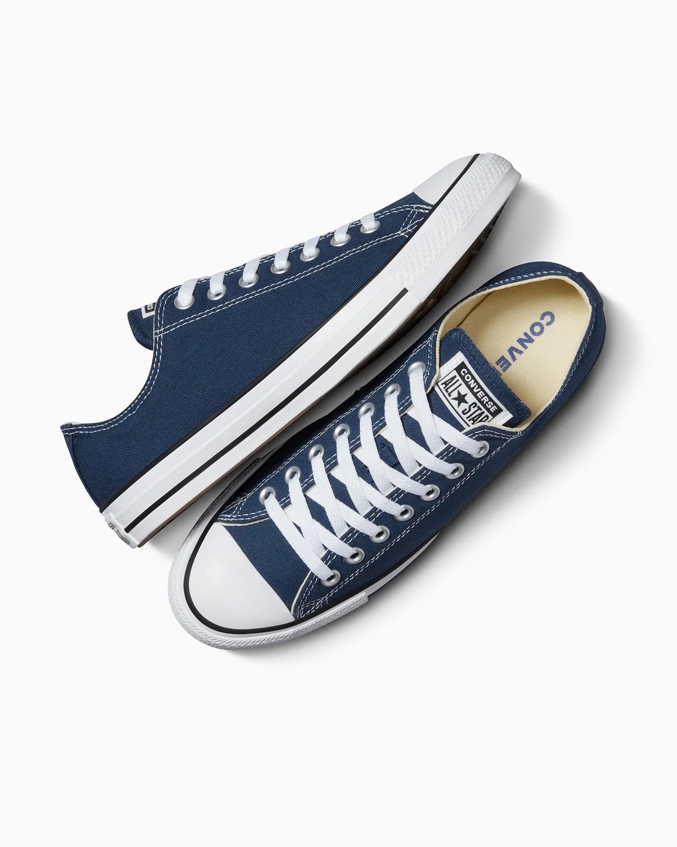 Navy converse low shop