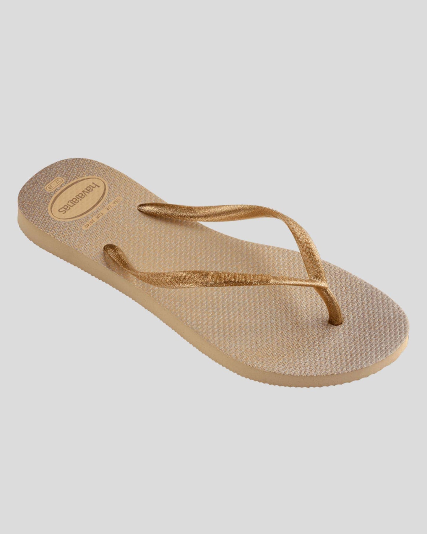 HAVAIANAS SLIM GLOSS - GOLDEN