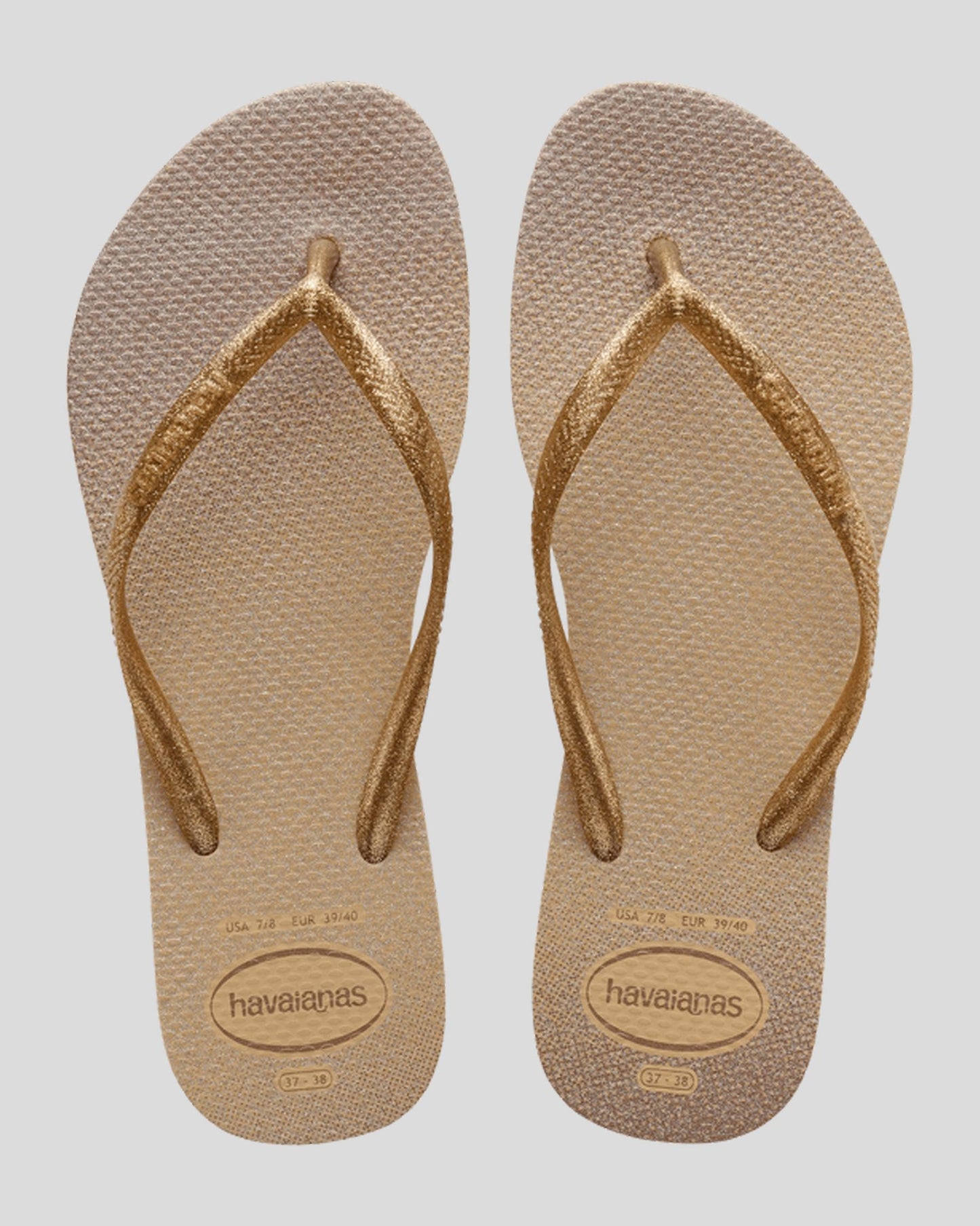 HAVAIANAS SLIM GLOSS - GOLDEN