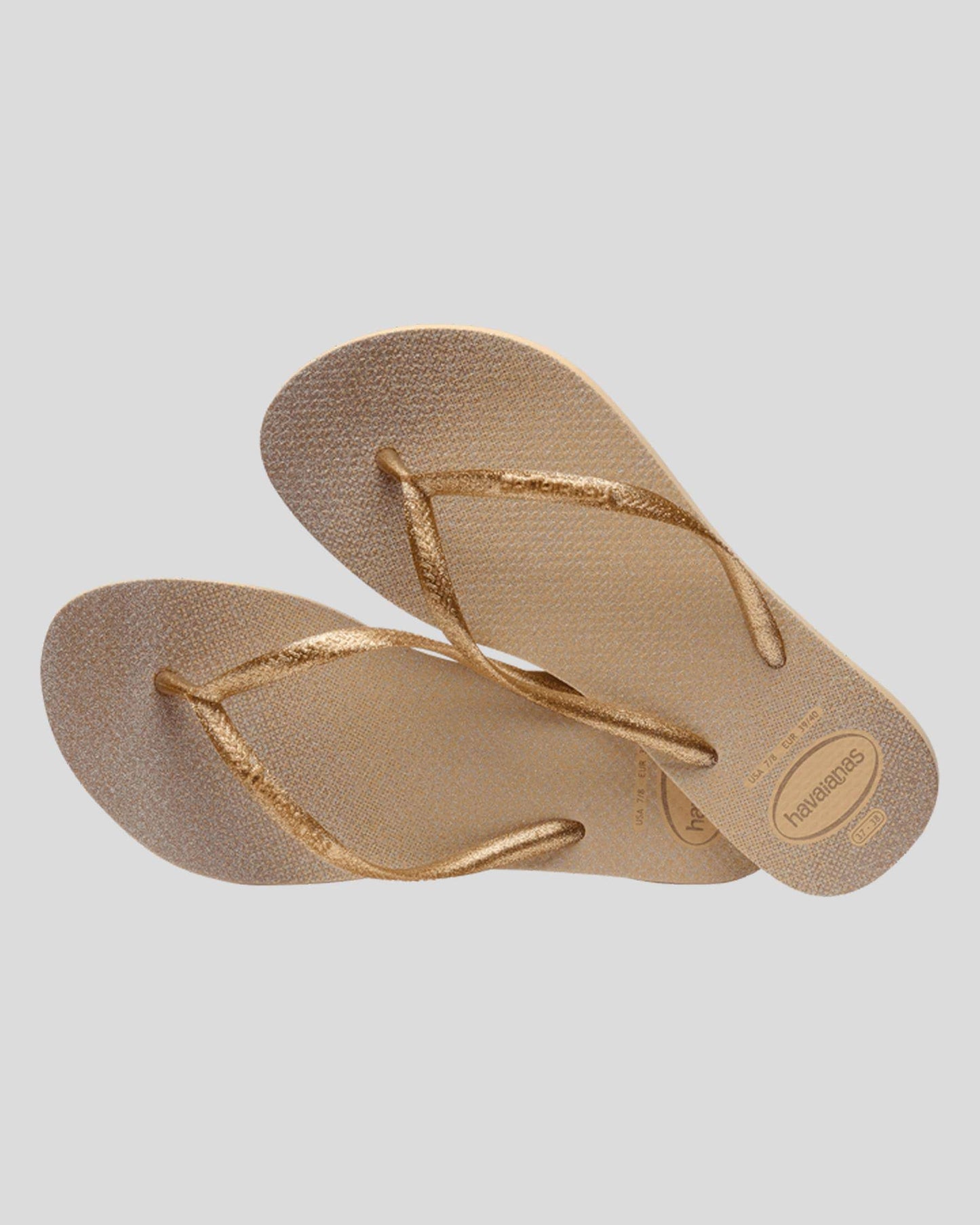 HAVAIANAS SLIM GLOSS - GOLDEN