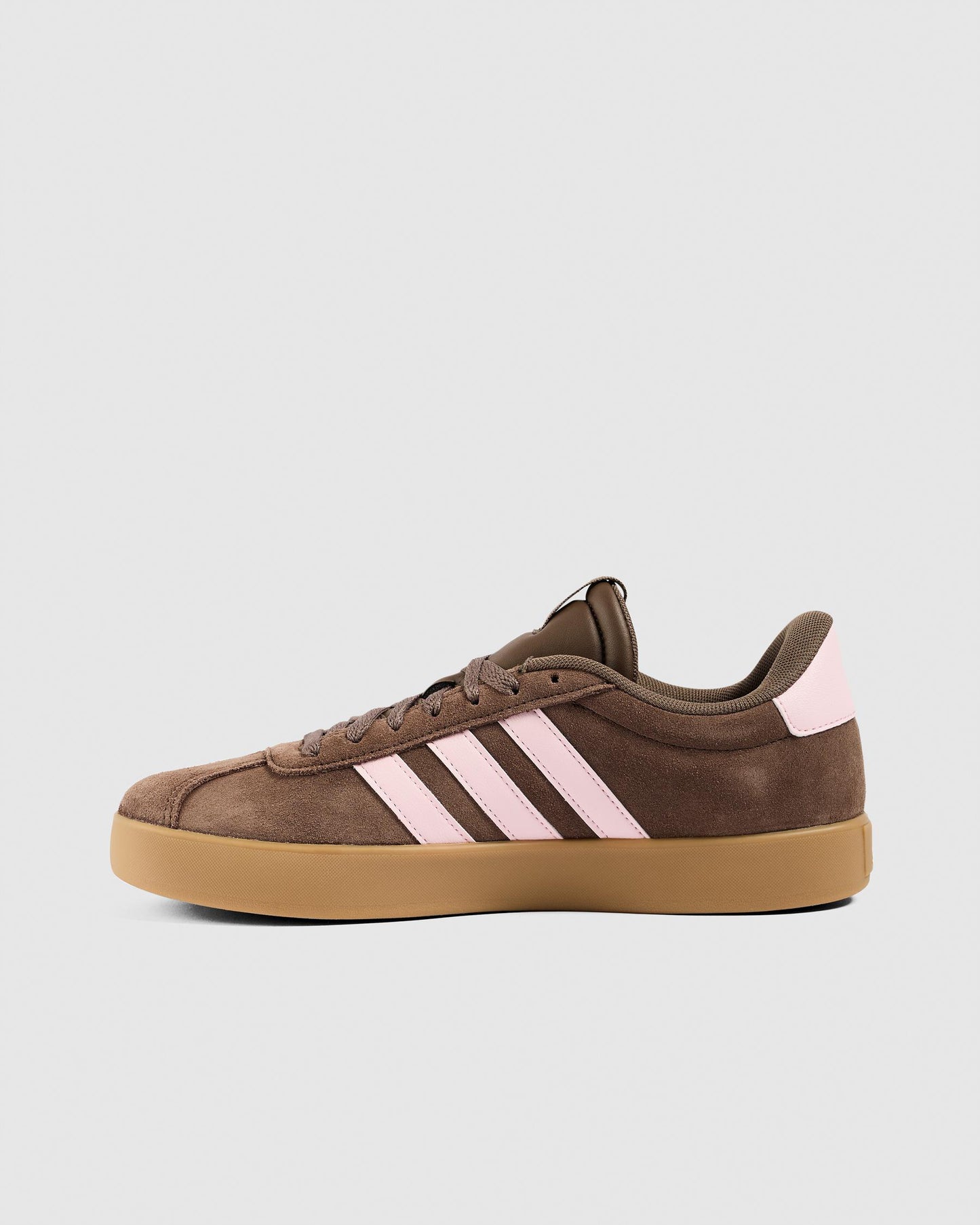 ADIDAS WOMENS VL COURT 3.0 - Earth Strata / Clear Pink / Gold Metallic