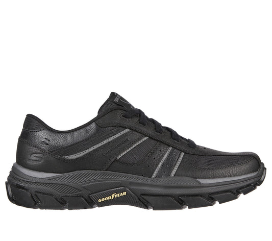 SKECHERS MENS RESPECTED EDGEMERE - BLACK