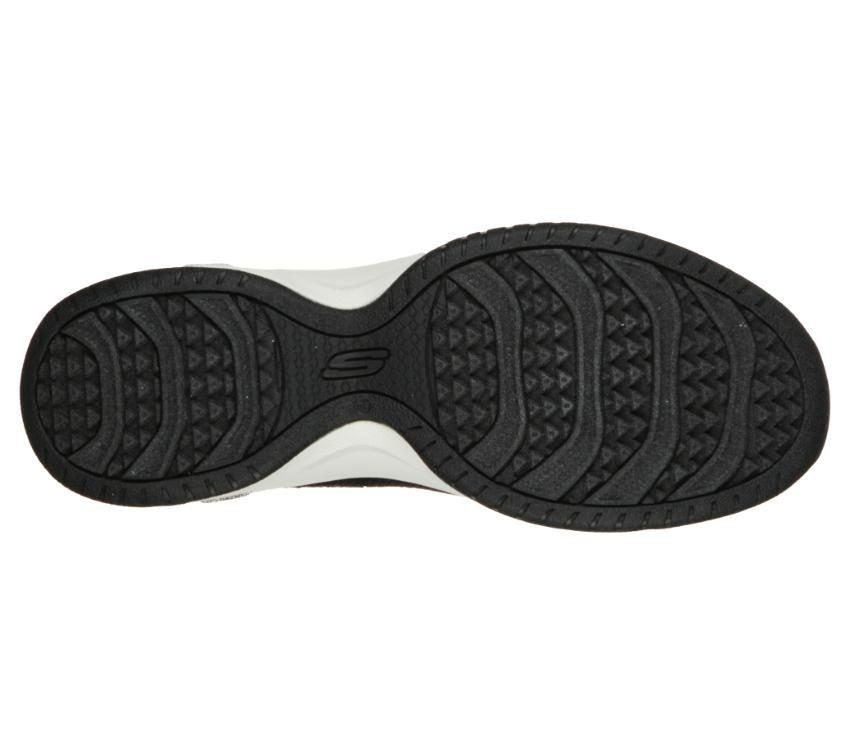 SKECHERS COMMUTE TIME IN KNIT TO WIN - BLACK/WHITE