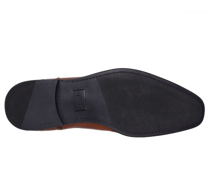 SKECHERS MENS TRENTMORE HEIGHTS - COGNAC