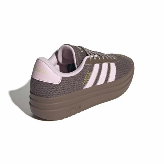 ADIDAS WOMENS VL COURT BOLD - Earth Strata / Clear Pink / Sand Strata