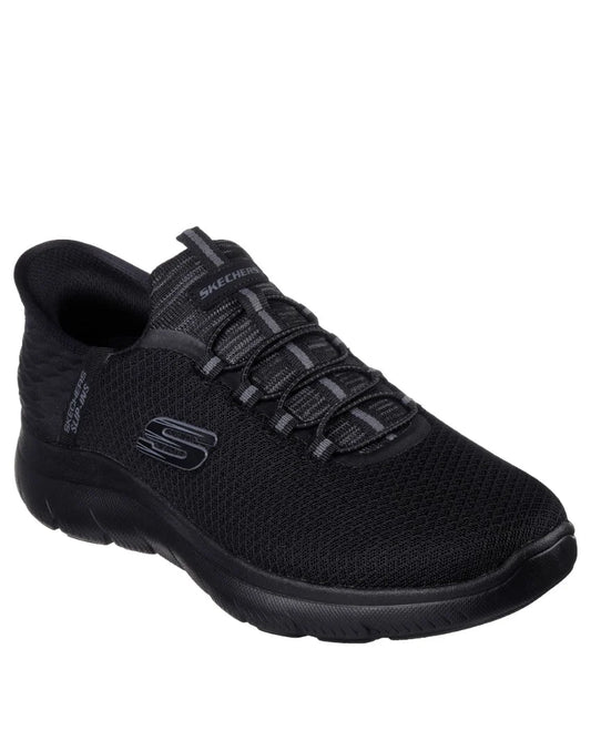 SKECHERS MENS SLIP-INS SUMMITS HIGH RANGE - BLACK