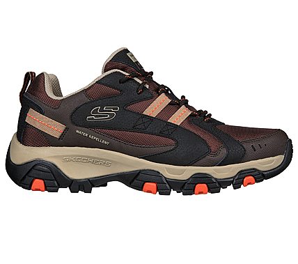 SKECHERS MENS TERRABITE TRAILBORN - BROWN/ORANGE