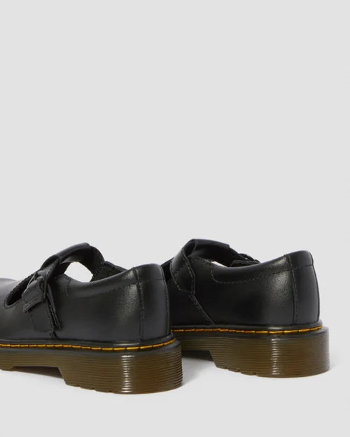 DR MARTENS KIDS POLLEY - BLACK