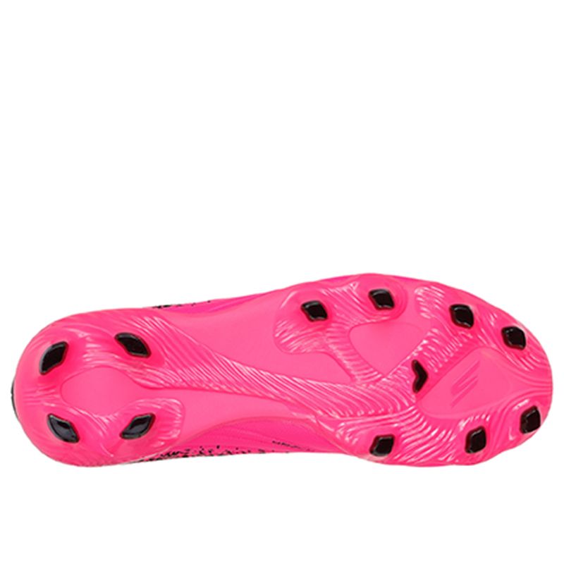 SKECHERS KIDS RAZOR 1.5 FIRM GROUND - BLACK/PINK