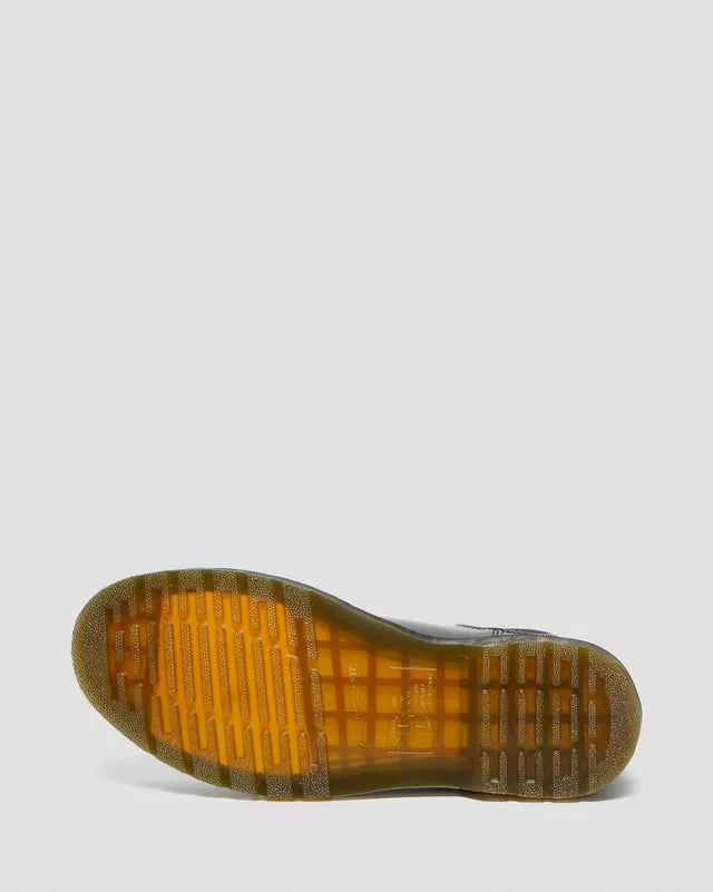 DR MARTENS 2976 YELLOW STITCH SMOOTH - BURGUNDY