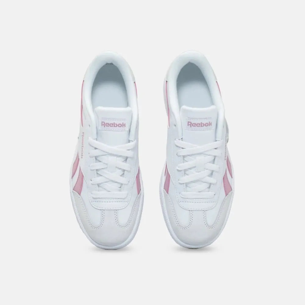 REEBOK WOMENS SMASH EDGE - WHITE/PINK/WHITE