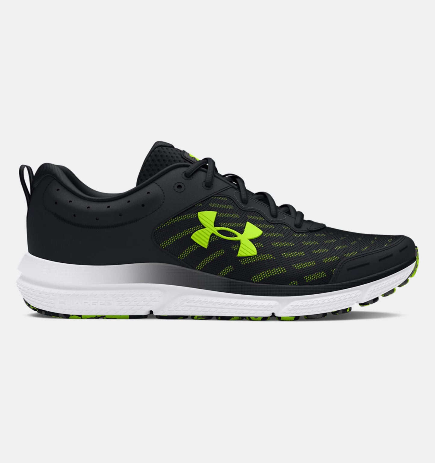 UNDER ARMOUR CHARGED ASSERT 10 4E - Black / High Vis Yellow