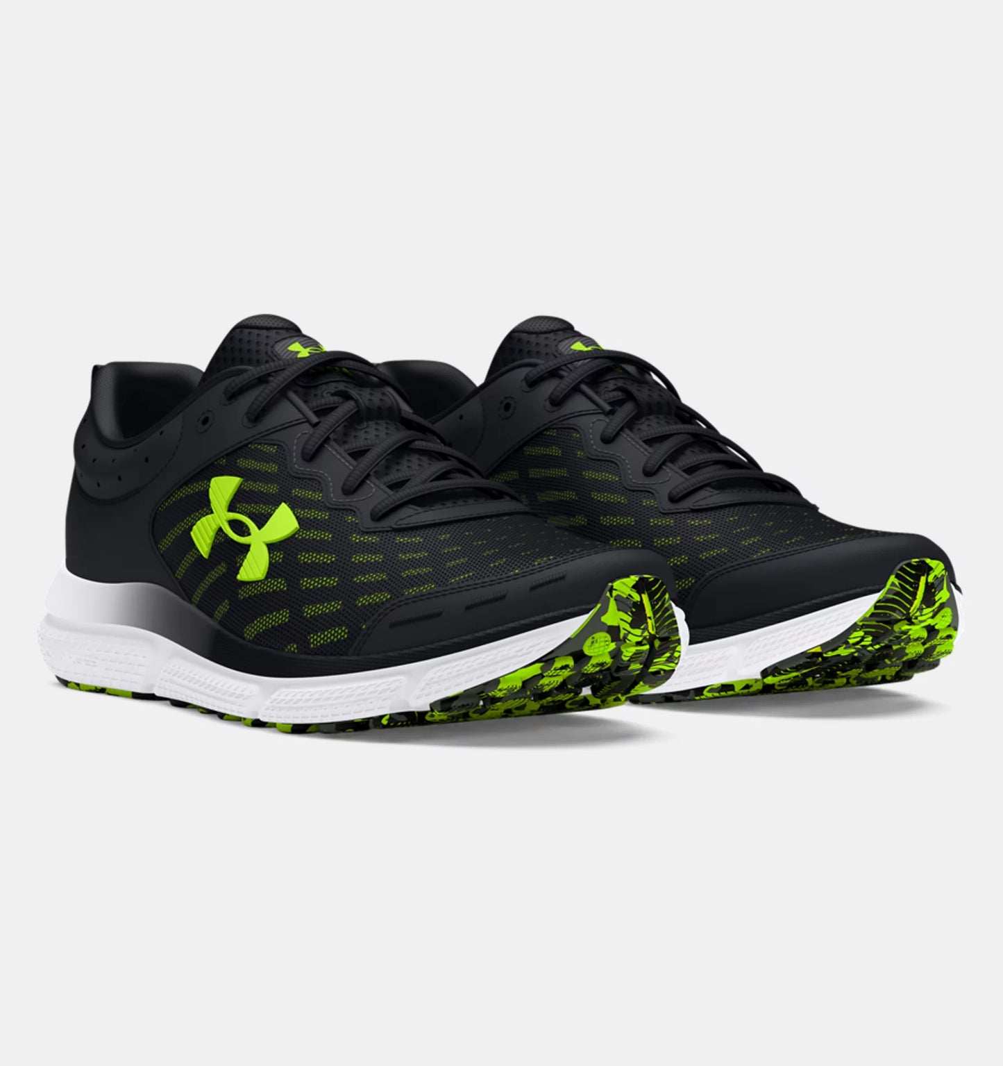 UNDER ARMOUR CHARGED ASSERT 10 4E - Black / High Vis Yellow