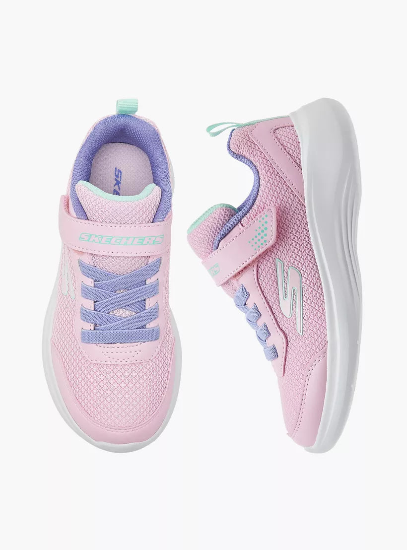 SKECHERS KIDS SELECTORS RESET ACHIEVED - LIGHT PINK