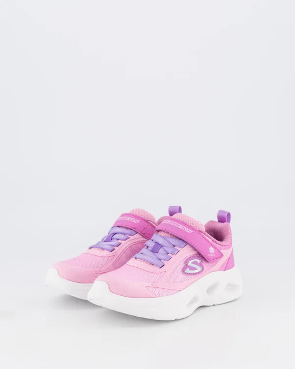 SKECHERS KIDS LIGHTS SOLA GLOW 2.0 - PINK/LAVENDER