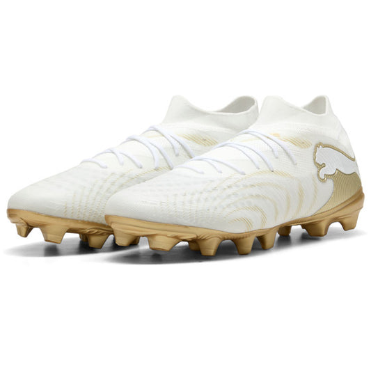 PUMA FUTURE 9 MATCH FG/AG - WHITE METALLIC/GOLD
