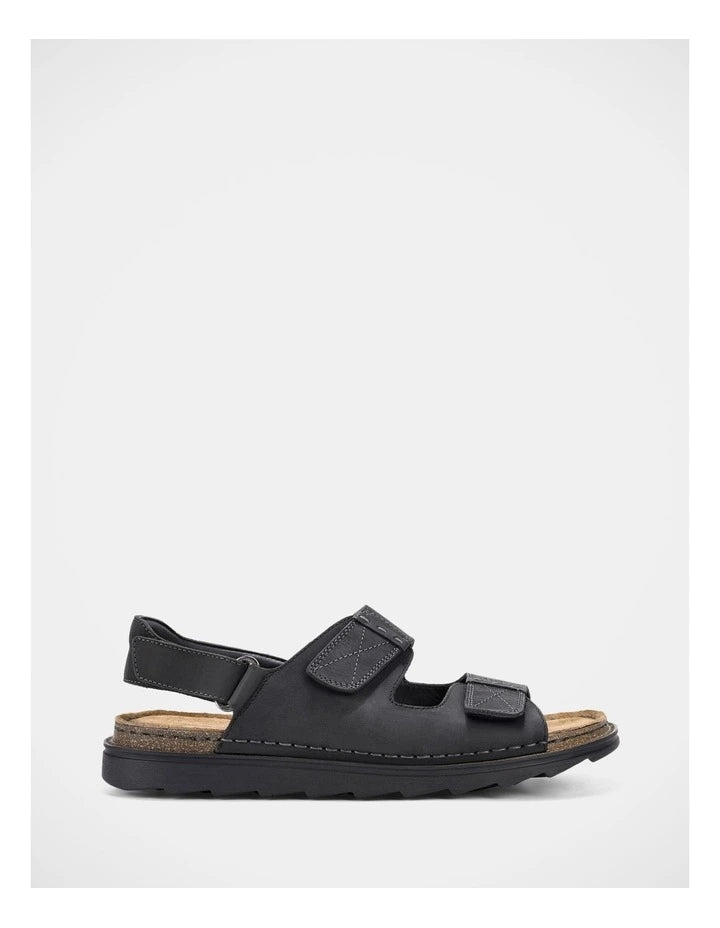 HUSH PUPPIES IZAR - BLACK WILD