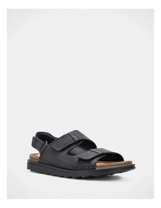 HUSH PUPPIES IZAR - BLACK WILD