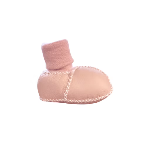 KIWI GEAR SHEEPSKIN BABY BOOTIES - PINK