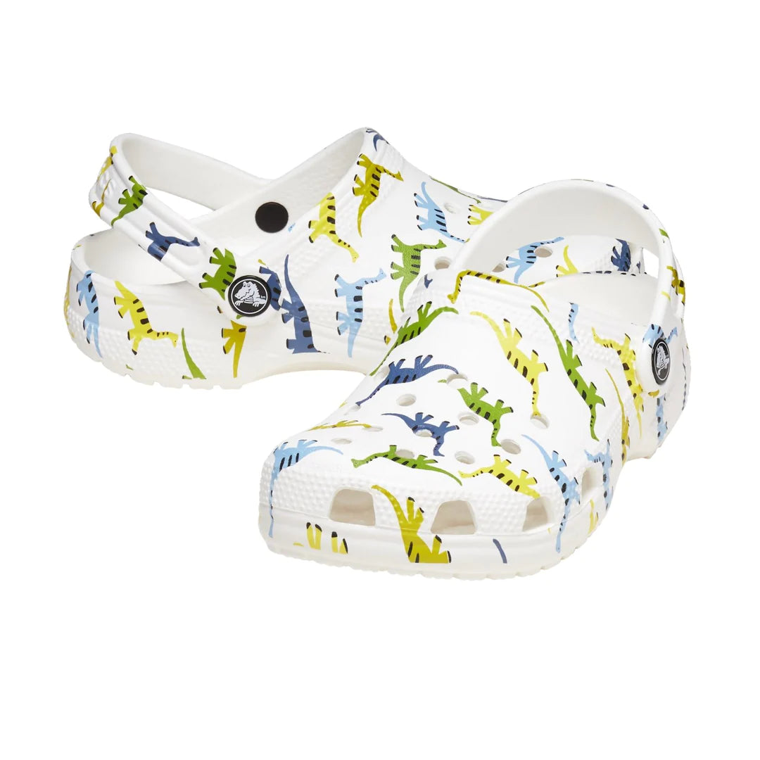 CROCS INFANT CLASSIC CHARACTER PRINT CLOG - DINOSAUR