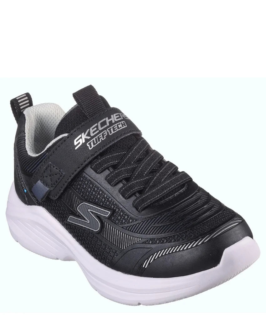 SKECHERS KIDS HYDRO TRONIX - BLACK/SILVER