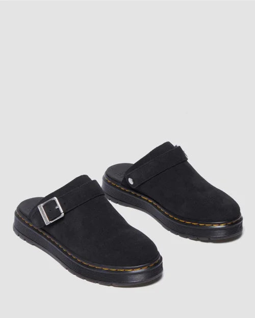 DR MARTENS BROOKLINE SUEDE - BLACK