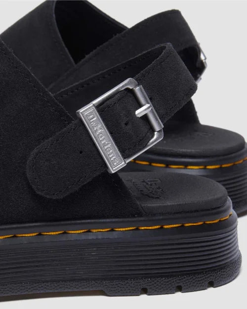DR MARTENS BROOKLINE SUEDE - BLACK