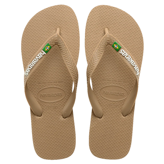 HAVAIANAS BRASIL LOGO - TAN
