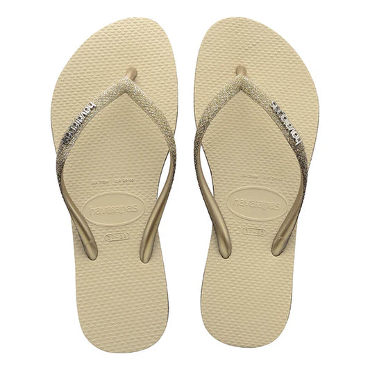 HAVAIANAS SLIM SPARKLE - SAND GREY