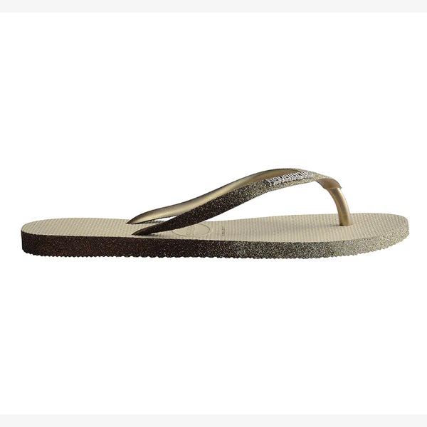 HAVAIANAS SLIM SPARKLE - SAND GREY