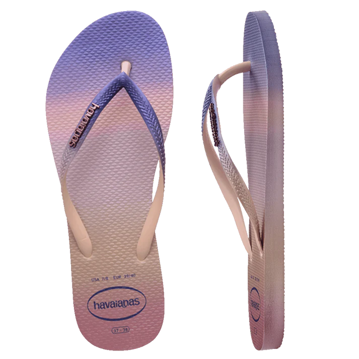 HAVAIANAS SLIM GRADIENT SUNSET - BALLET ROSE