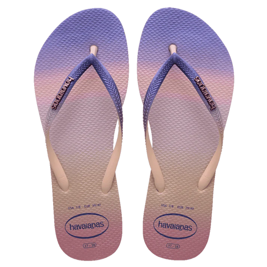 HAVAIANAS SLIM GRADIENT SUNSET - BALLET ROSE