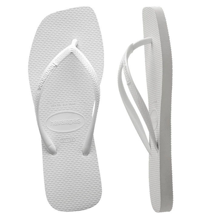 HAVAIANAS SLIM SQUARE - WHITE