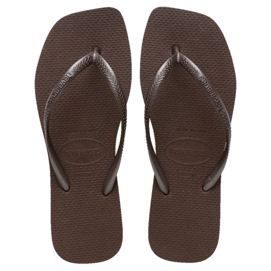 HAVAIANAS SLIM SQUARE - BROWN