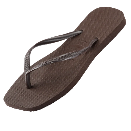 HAVAIANAS SLIM SQUARE - BROWN