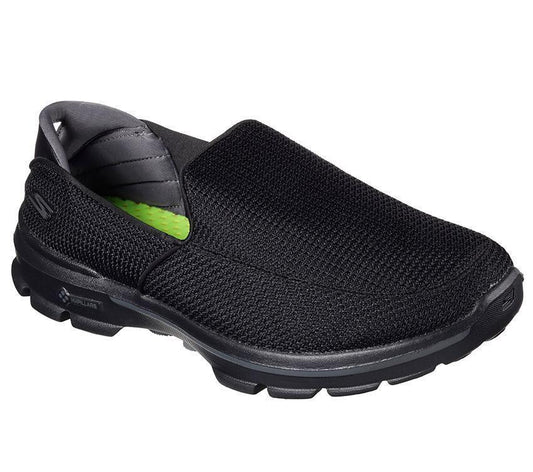 SKECHERS MENS GO WALK 3 - BLACK