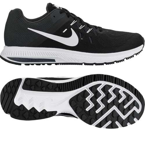 NIKE ZOOM WINFLO 2 - BLACK/WHITE-ANTHRACITE