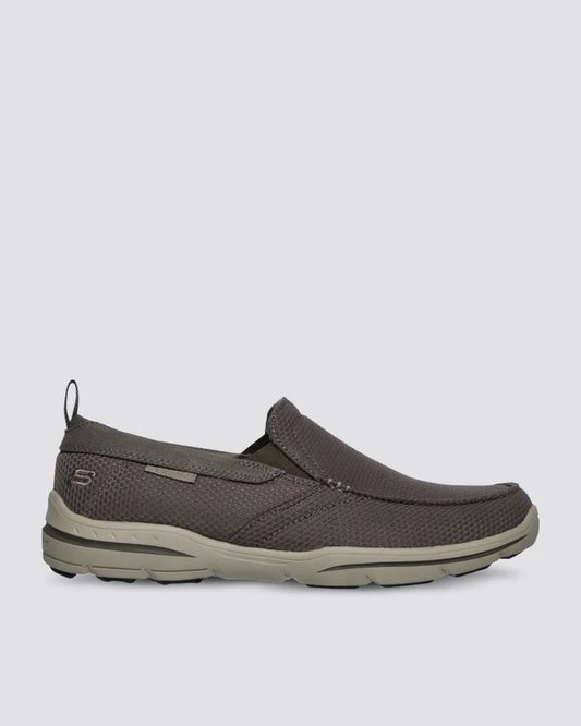SKECHERS MENS HARPER WALTON - KHAKI
