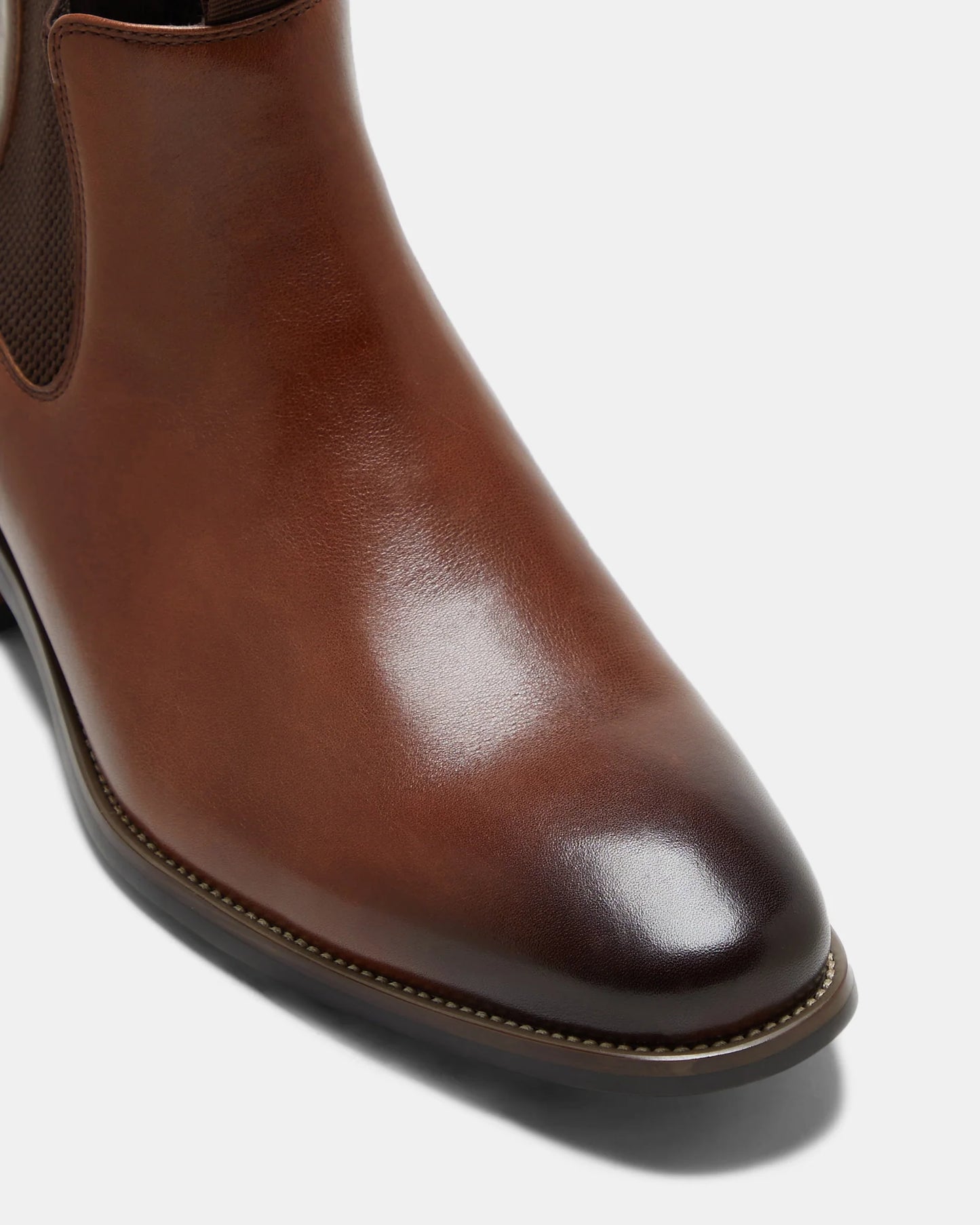 HUSH PUPPIES WISCONSIN - COGNAC BURNISH